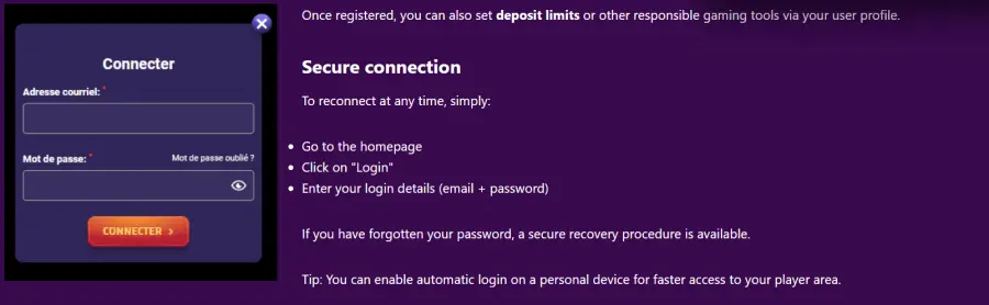 Playregal casino login